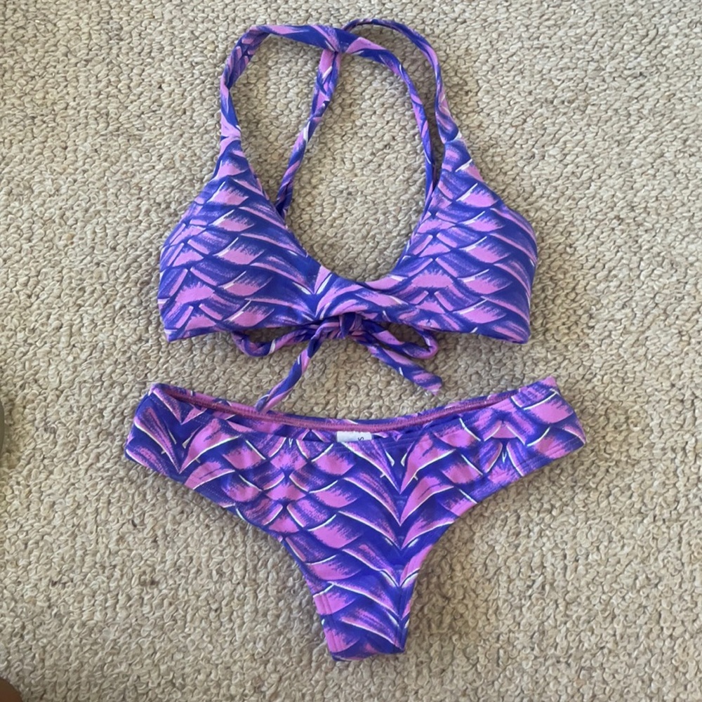 Midori Bikini Dragon Fruit Print